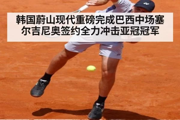 韩国蔚山现代重磅完成巴西中场塞尔吉尼奥签约全力冲击亚冠冠军